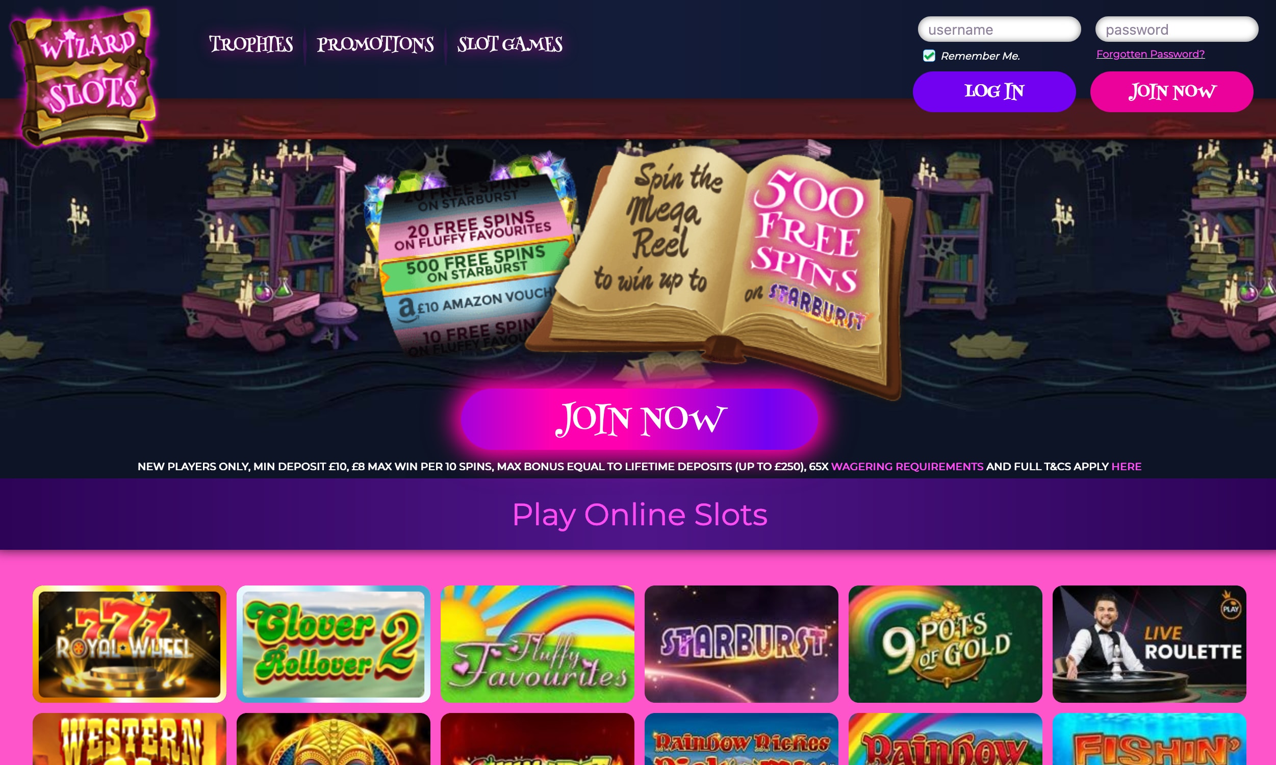Slots Sites With Free Spins