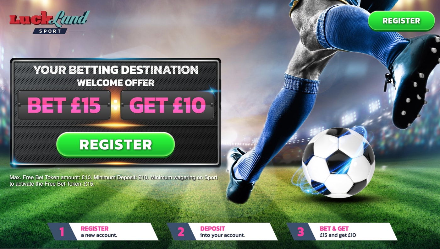 luckland free bet offer